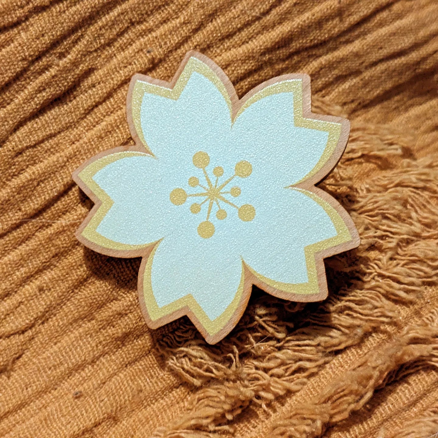 Sakura Drops | Full Blossom Wooden Pins